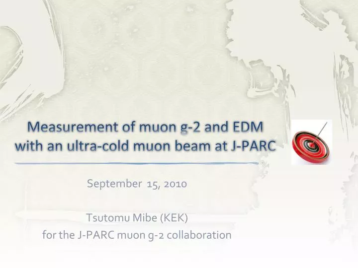 measurement of muon g 2 and edm with an ultra cold muon beam at j parc