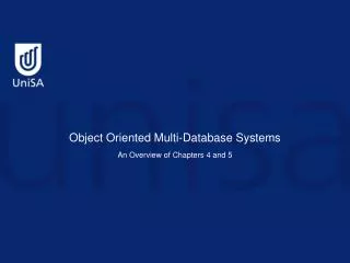 Object Oriented Multi-Database Systems