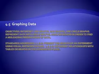 4.5 Graphing Data