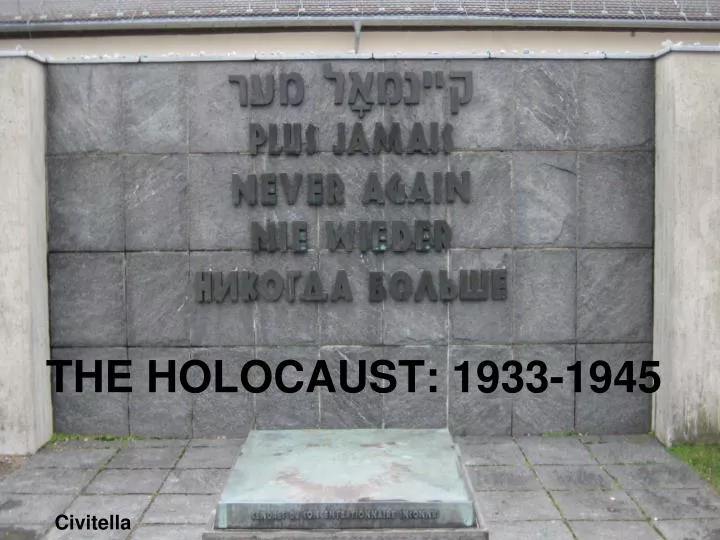 the holocaust 1933 1945