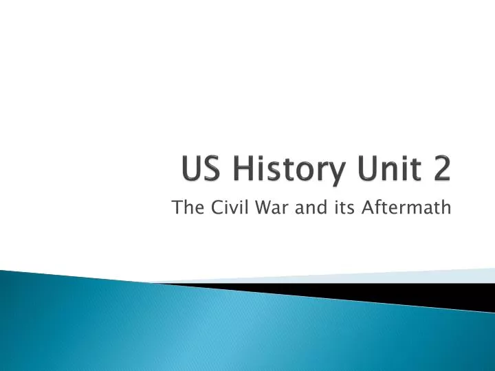 us history unit 2