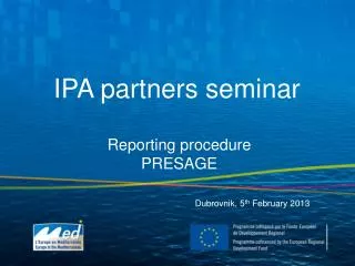 IPA partners seminar