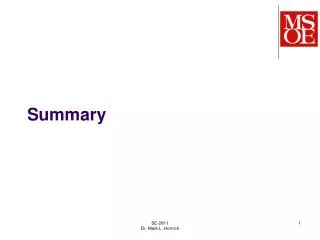 summary