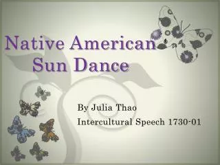Native American Sun Dance