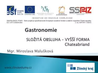 slo it obsluha vy forma chateabriand