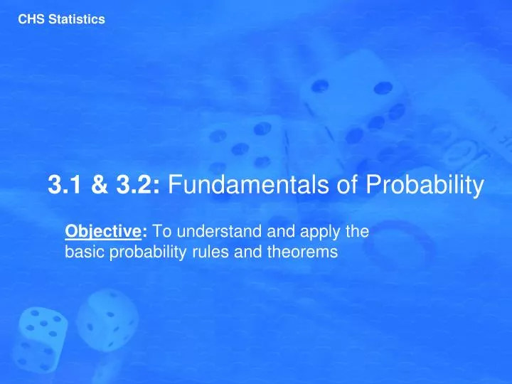 3 1 3 2 fundamentals of probability