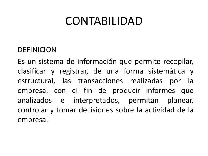 contabilidad