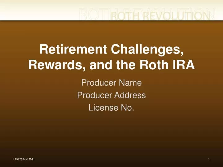 retirement challenges rewards and the roth ira