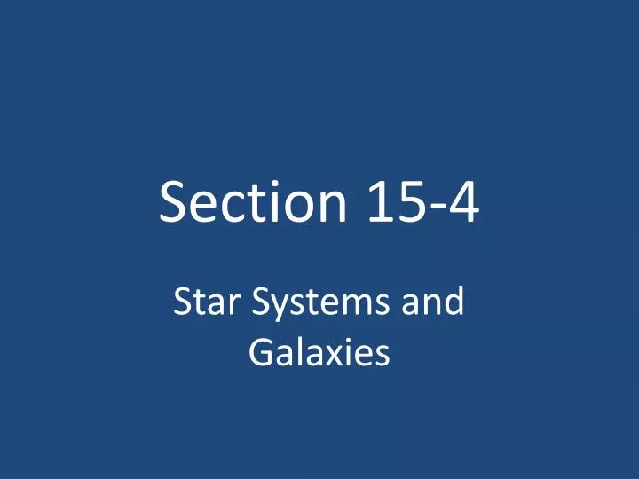 section 15 4