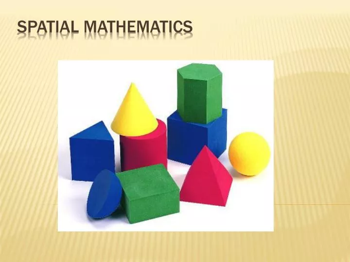spatial mathematics