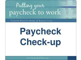 Paycheck Check-up