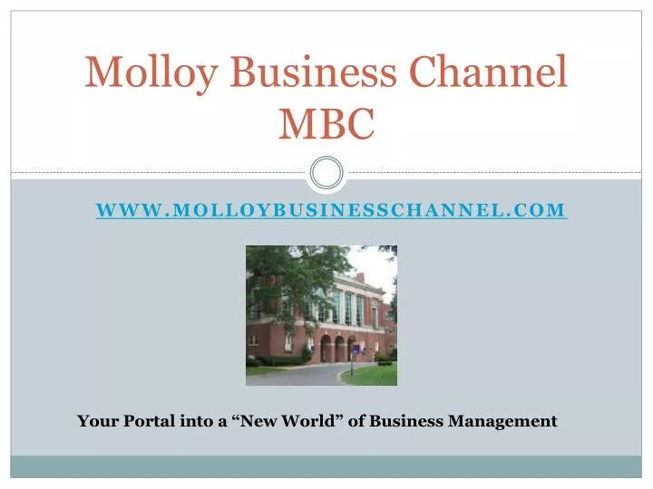 molloy business channel mbc