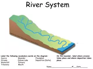 Label the following vocabulary words on the diagram: