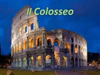 il colosseo