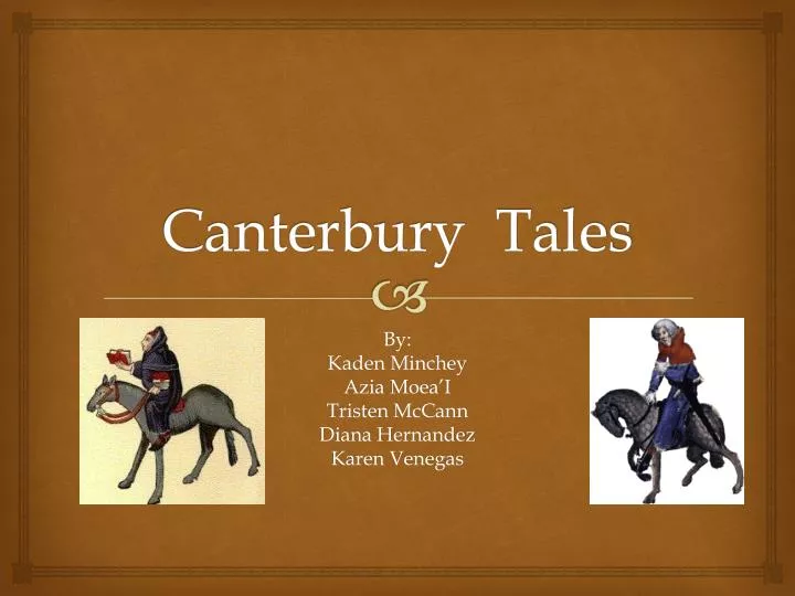 canterbury tales