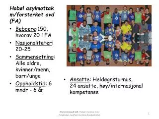 hob l asylmottak m forsterket avd fa