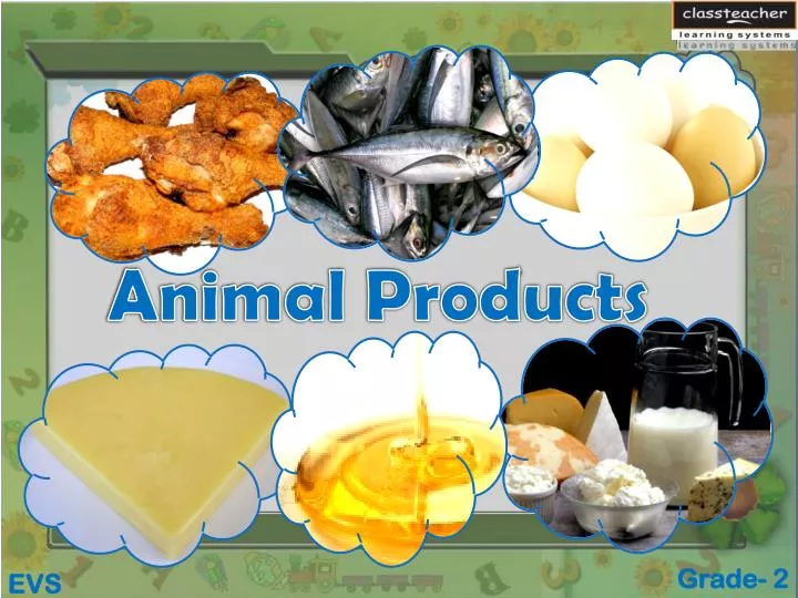 animal products