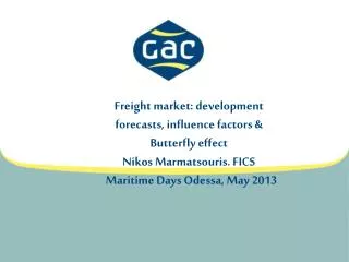 Freight market: development forecasts, influence factors &amp; Butterfly effect