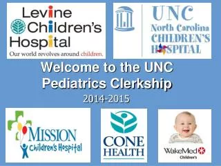 Welcome to the UNC Pediatrics Clerkship