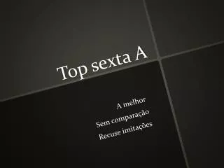 top sexta a
