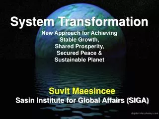 System Transformation