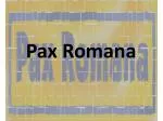 Pax Romana - slide 1