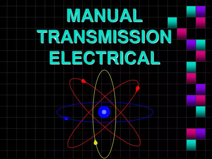 manual transmission electrical