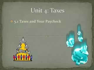Unit 4: Taxes