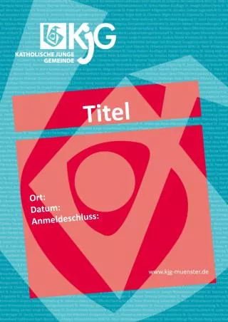 ort datum anmeldeschluss