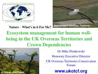 Ecosystem management for human well-being in the UK Overseas Territories and Crown Dependencies