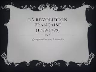 la r volution fran aise 1789 1799