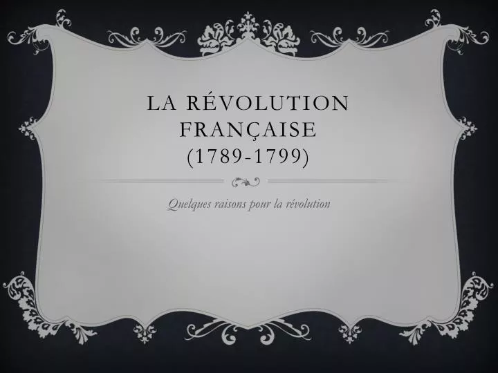 la r volution fran aise 1789 1799