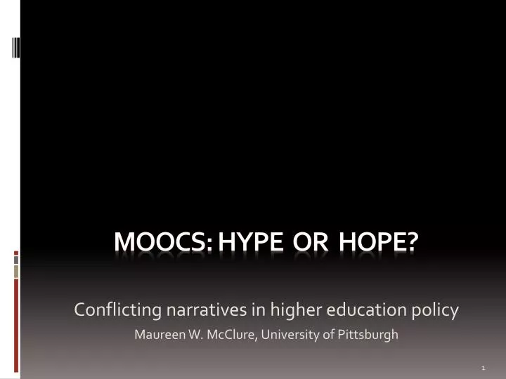 moocs hype or hope