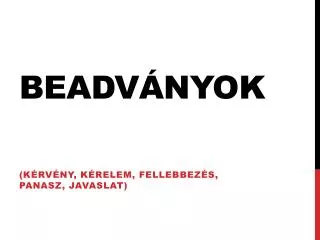 beadv nyok