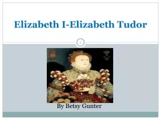 elizabeth i elizabeth tudor