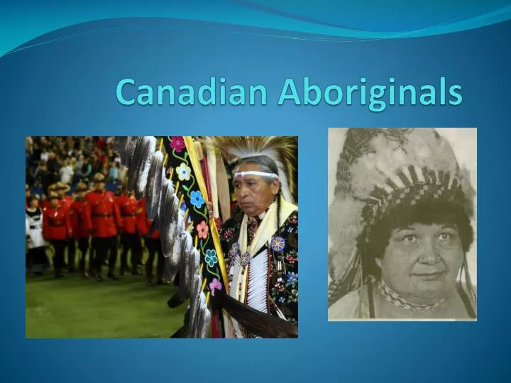 canadian aboriginals