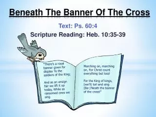 Beneath The Banner Of The Cross