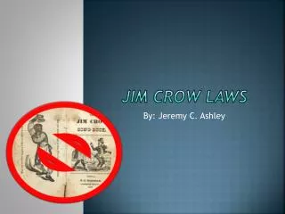 jim crow laws