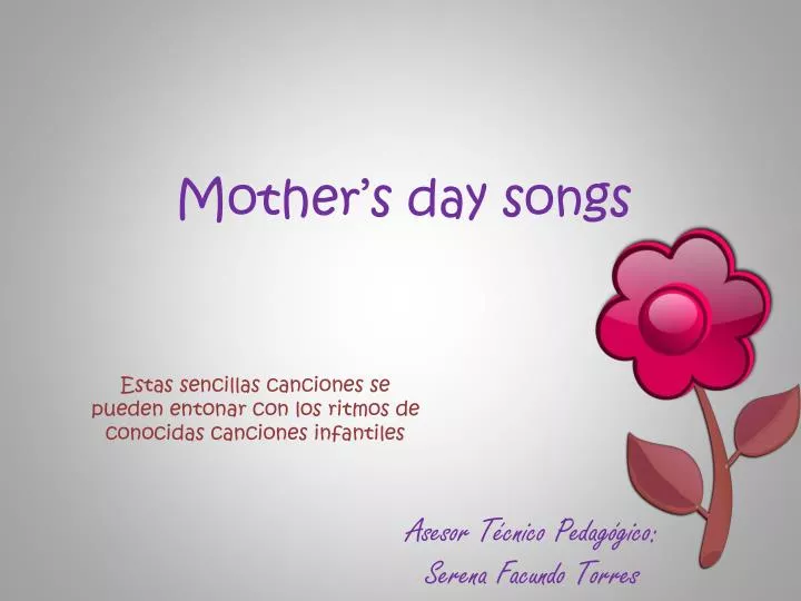 mother s day songs