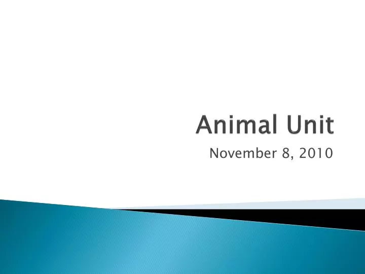 animal unit