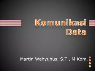 komunikasi data