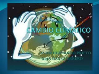 cambio clim tico