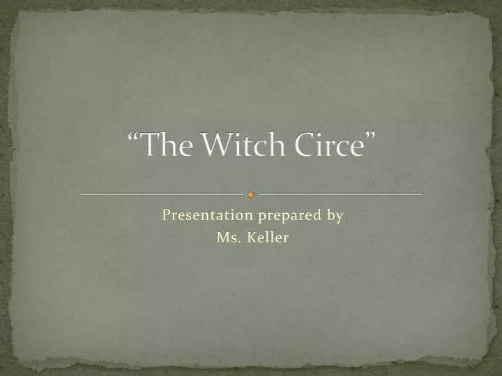 the witch circe