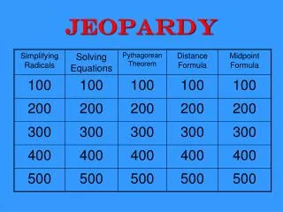 jeopardy