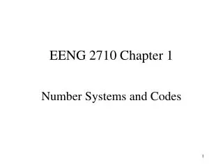 EENG 2710 Chapter 1
