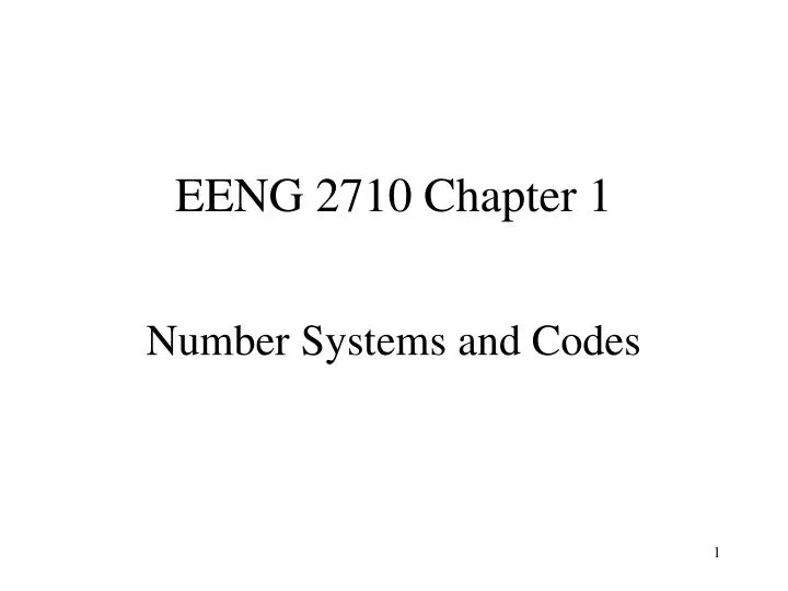 eeng 2710 chapter 1