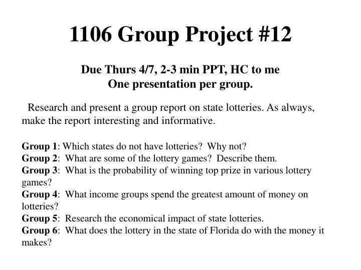 1106 group project 12