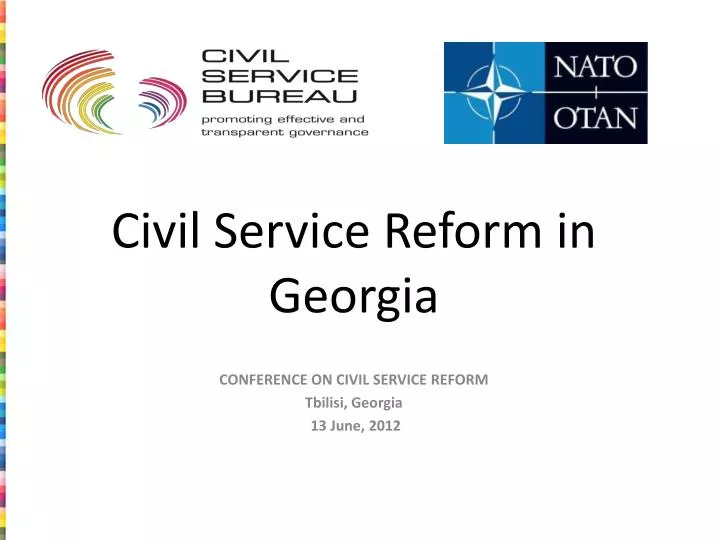 civil service reform in georgia