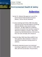 Asbestos - slide 1