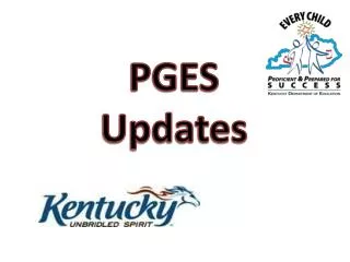 PGES Updates